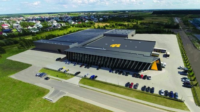Завод Ryterna Литва - гаражные и промышленные ворота автоматические Киев